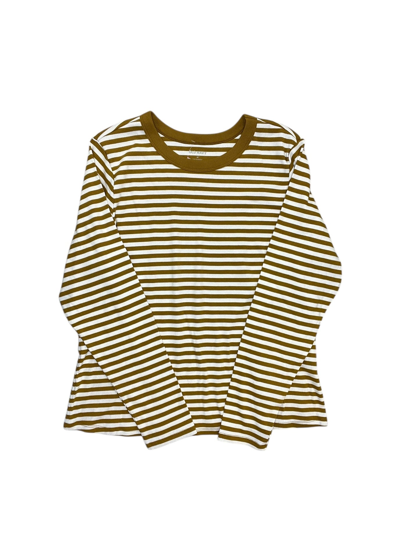 Top Ls Basic By Old Navy In Striped Pattern, Size:2X