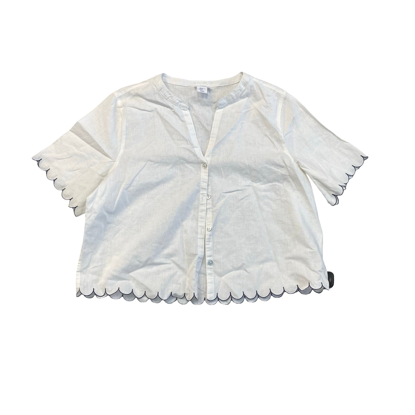 Top Ss By Sigrid Olsen In White, Size:Xl
