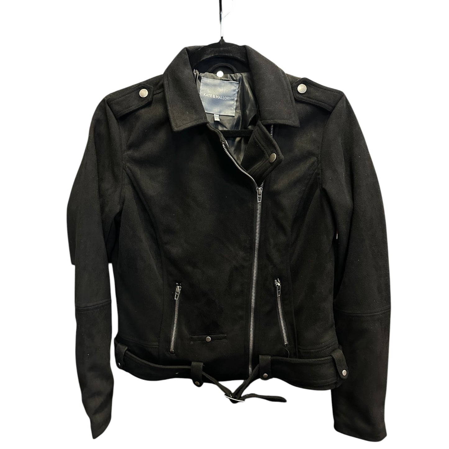 Jacket Moto By Kate & Mallory In Black, Size:S