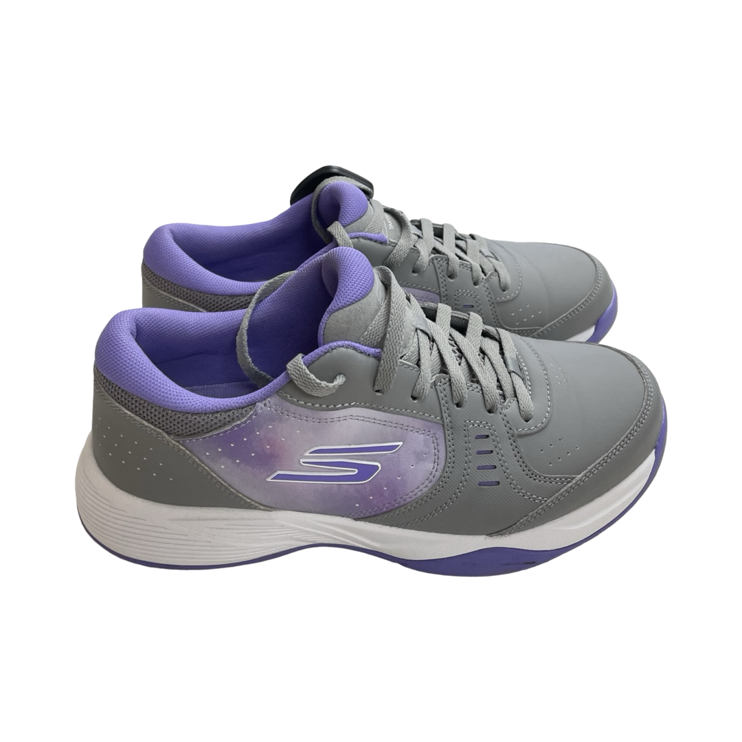 Shoes Athletic By Skechers In Grey, Size:9.5