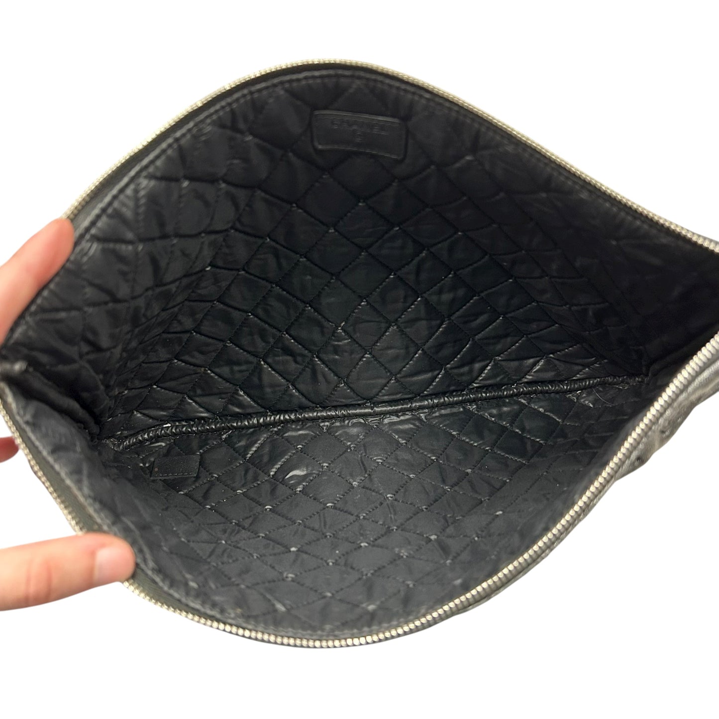 Clutch Luxury Designer By Chanel, Size: Large