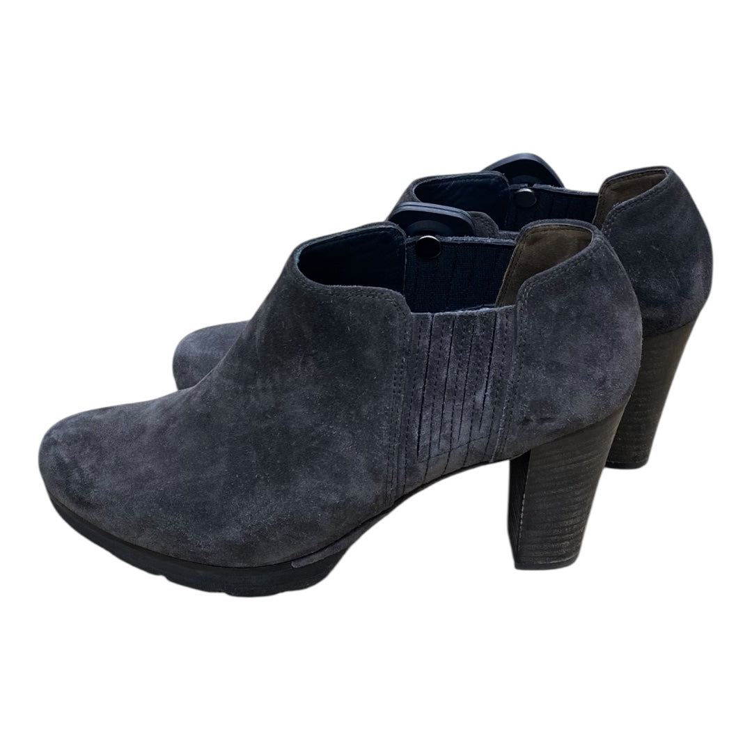 Boots Designer By Paul Green In Grey, Size:10 (PG size 7.5)
