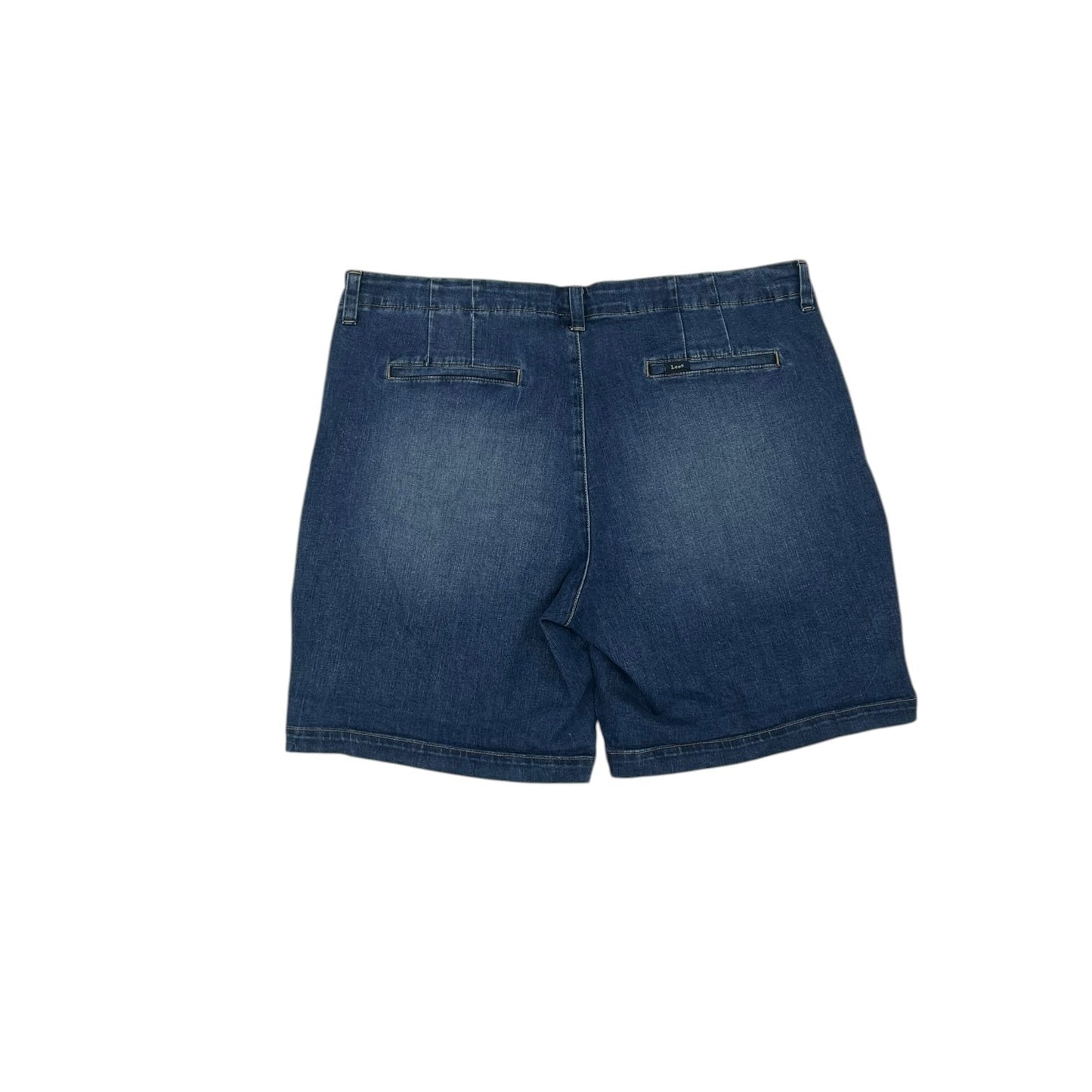 Shorts By Lee In Blue Denim, Size:20