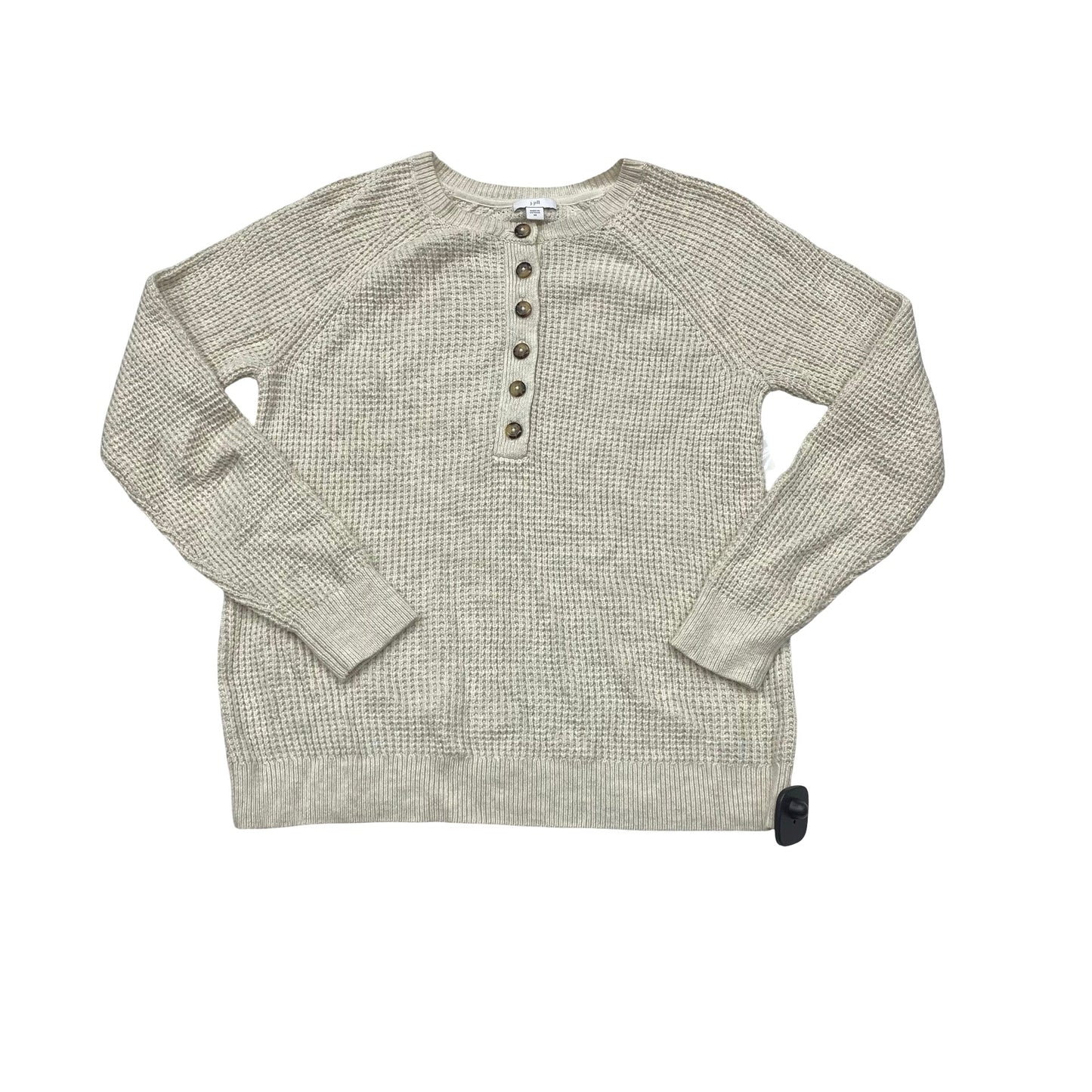 Sweater By J. Jill In Cream, Size:Xs