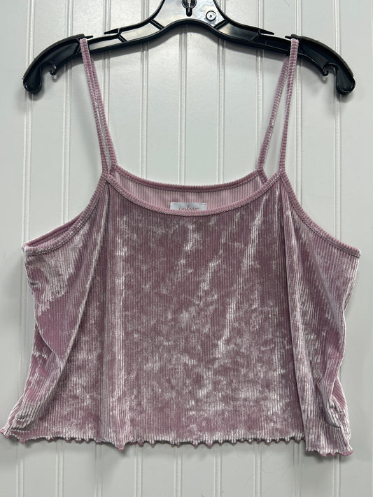 Tank Top By Colsie In Purple, Size:Xl