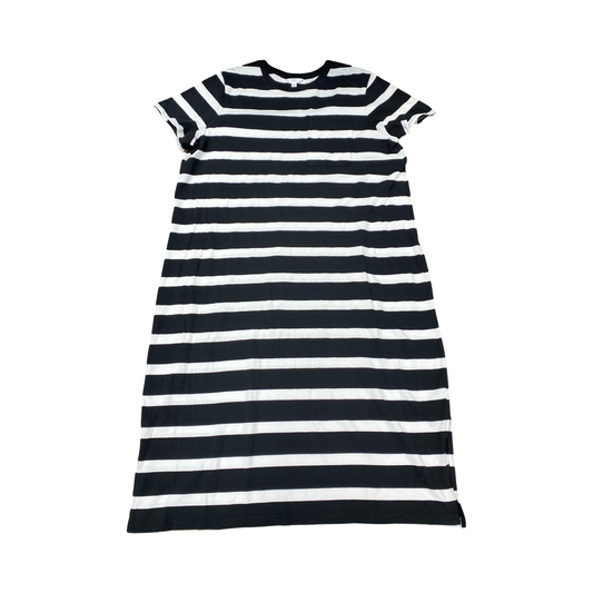 Dress Casual Maxi By Time And Tru In Black & White, Size:22