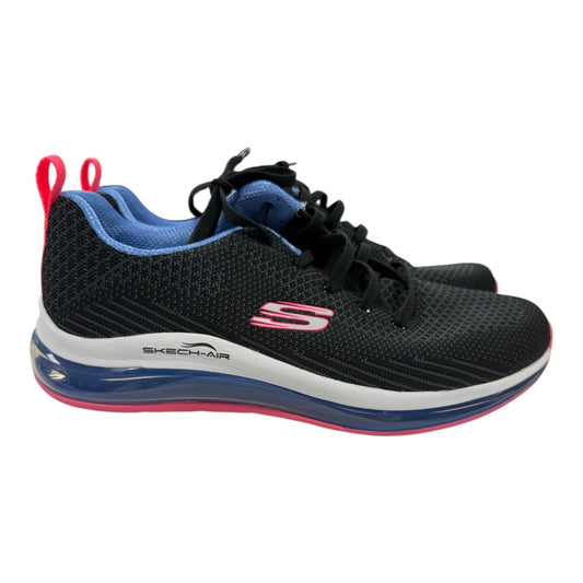 Shoes Athletic By Skechers In Black, Size:8