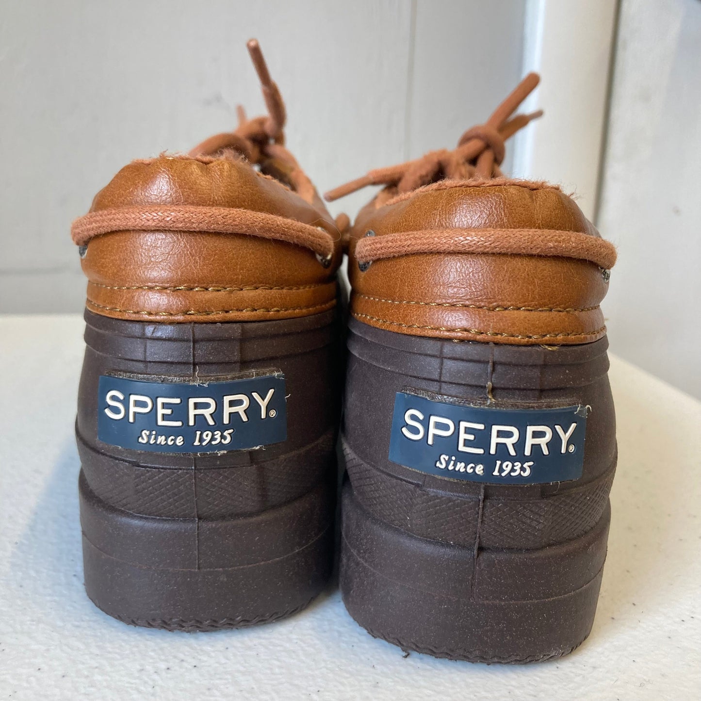 Boots Rain By Sperry In Brown, Size:7.5