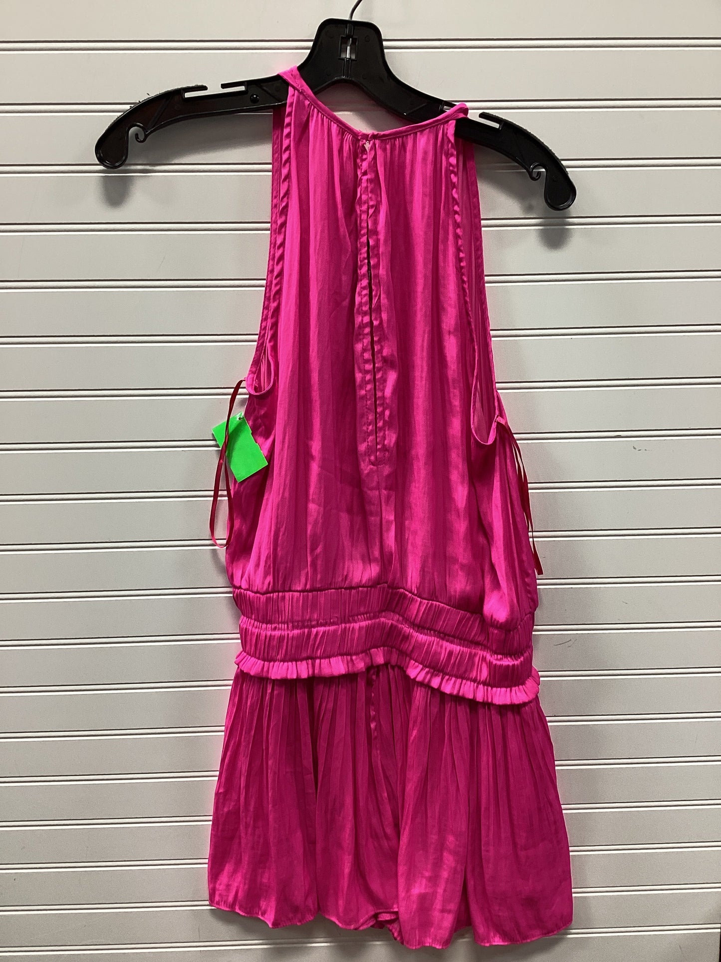Dress Casual Short By Do + Be In Pink, Size:M