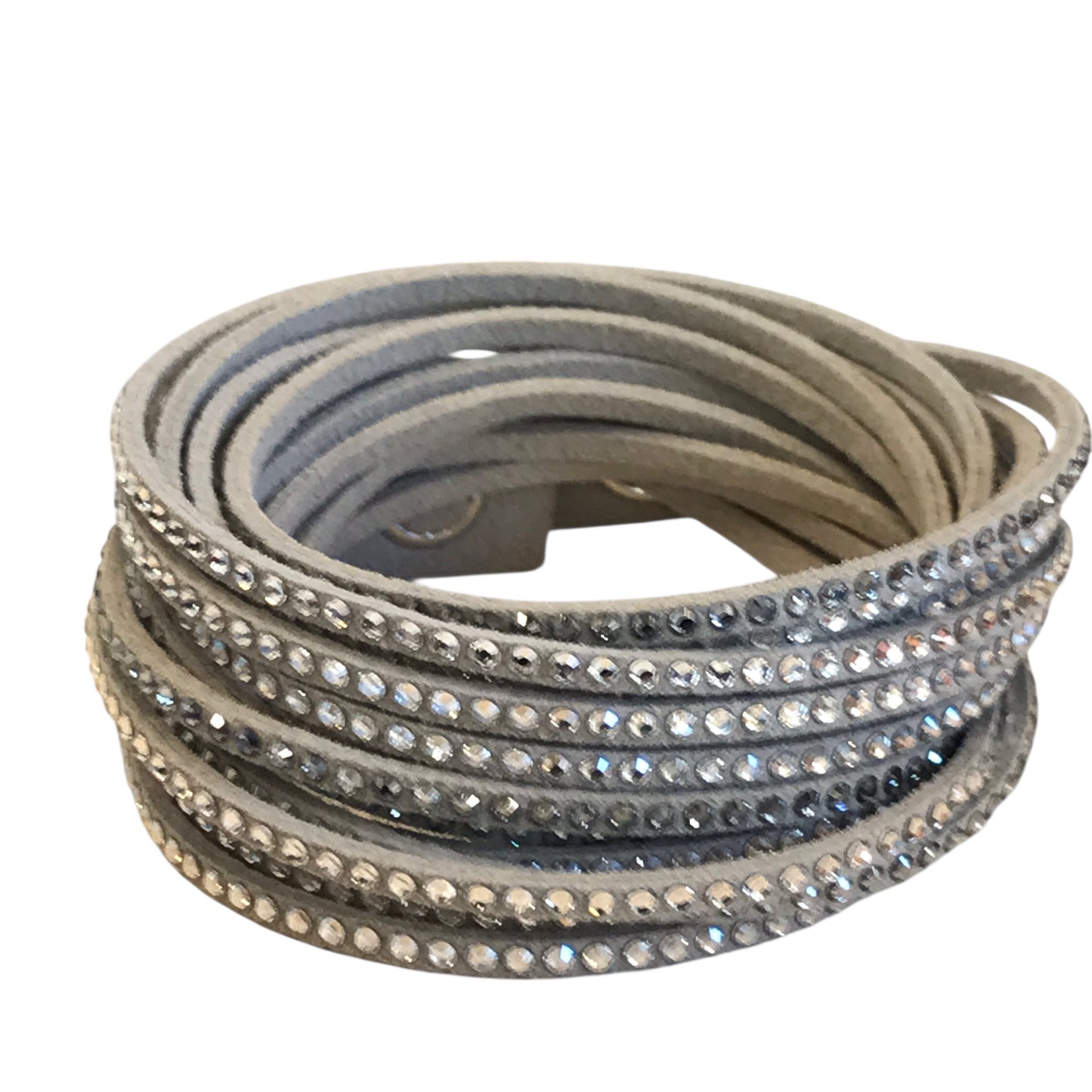 Bracelet Designer By Swarovski In Grey