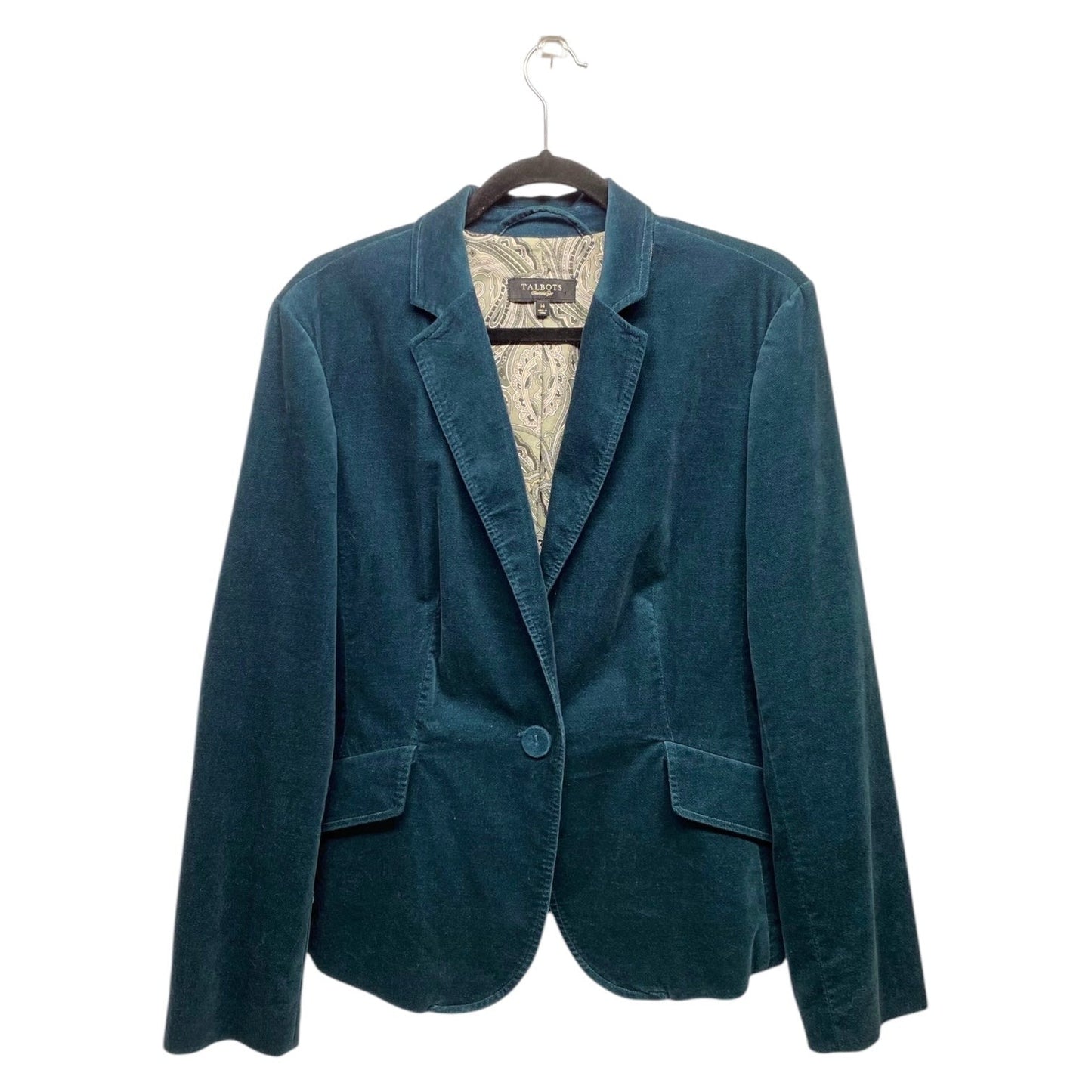 Cardigan By Talbots In Green, Size: L