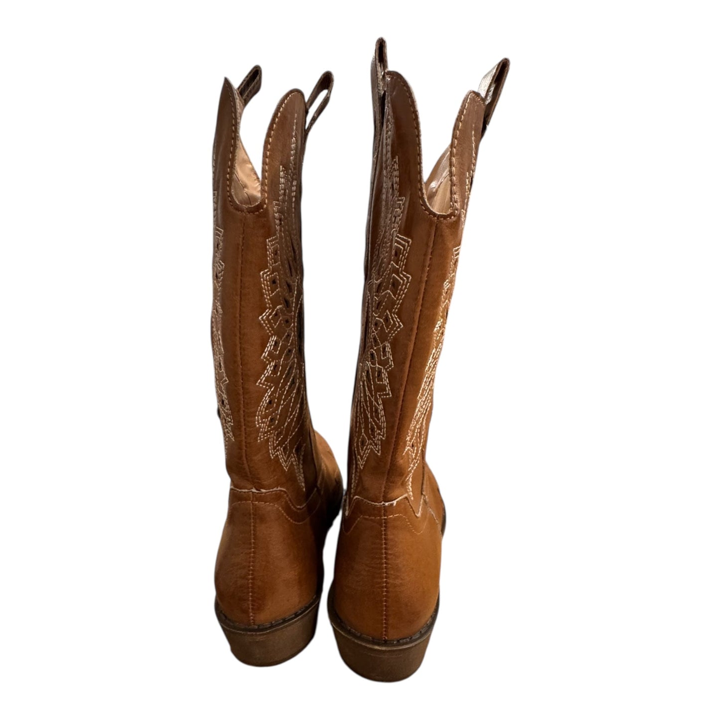 Boots Western By Coconuts In Brown, Size:8.5