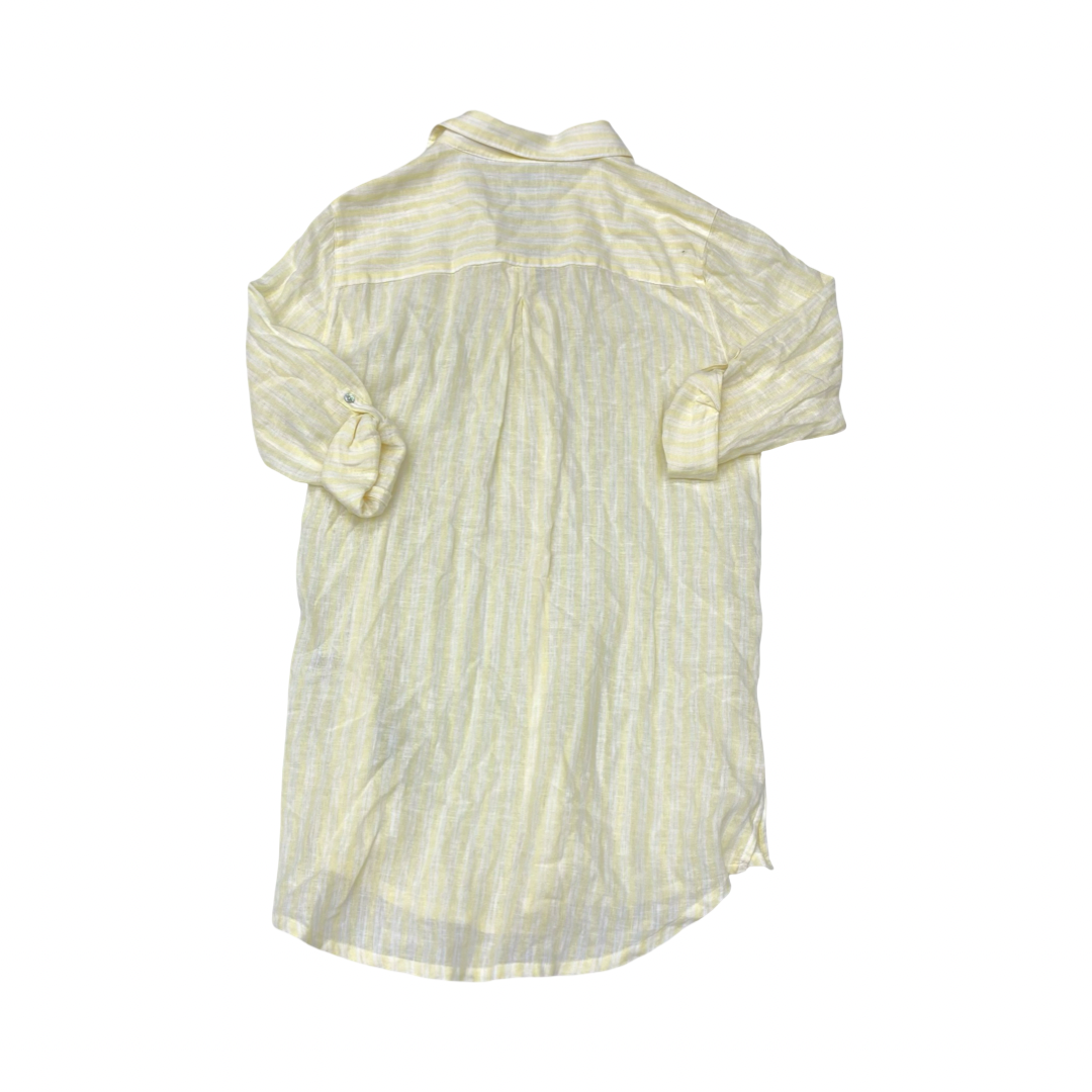Top 3/4 Sleeve By Calypso St Barth In Yellow, Size:L