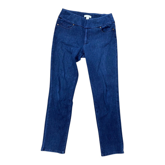 Jeans Jeggings By Coldwater Creek In Blue Denim, Size:6