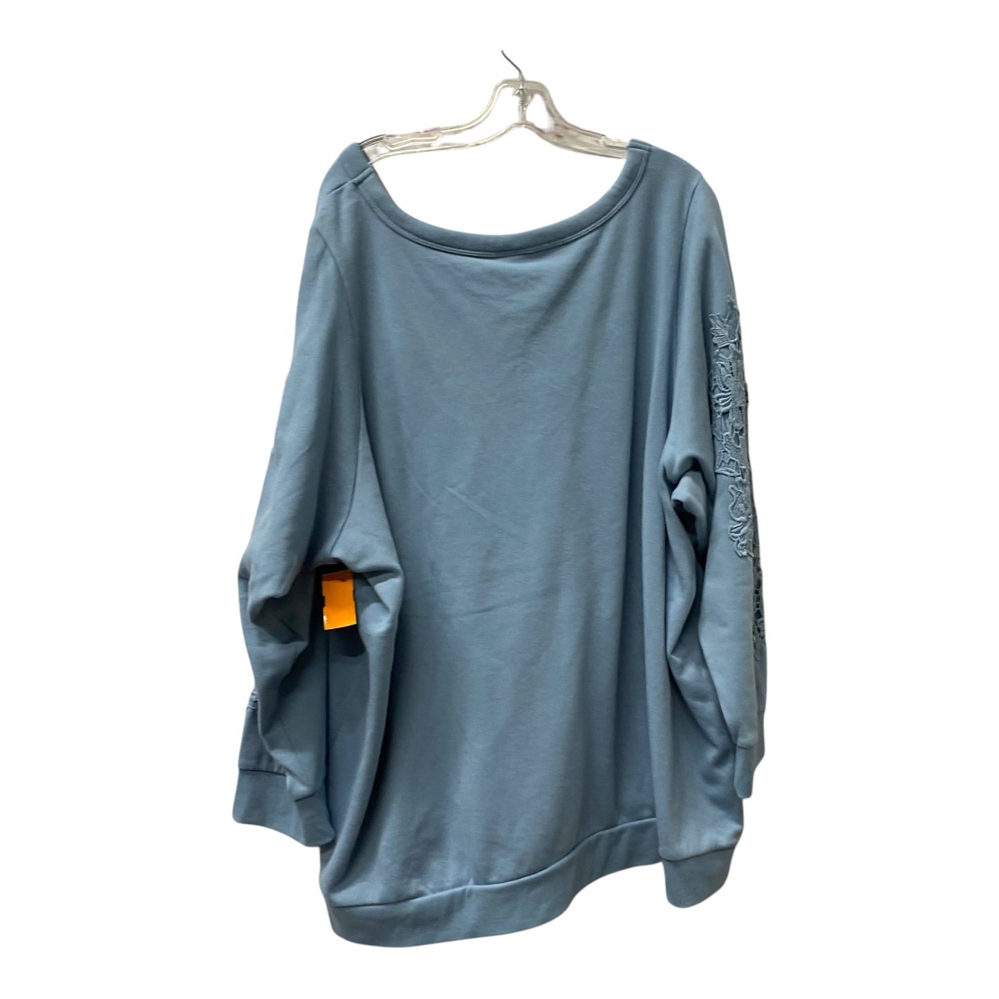 Top 3/4 Sleeve By Torrid In Blue, Size:5