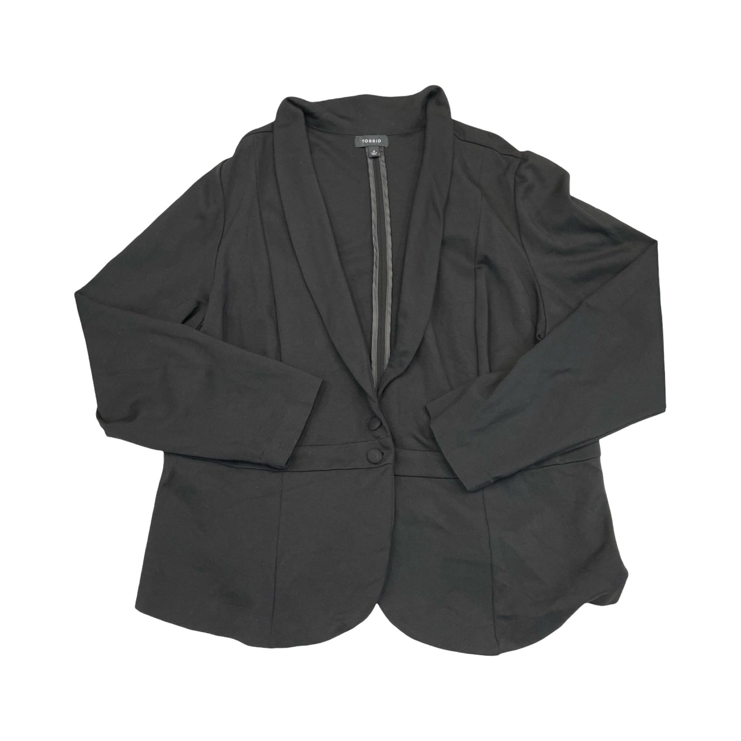 Blazer By Torrid In Black, Size:4X