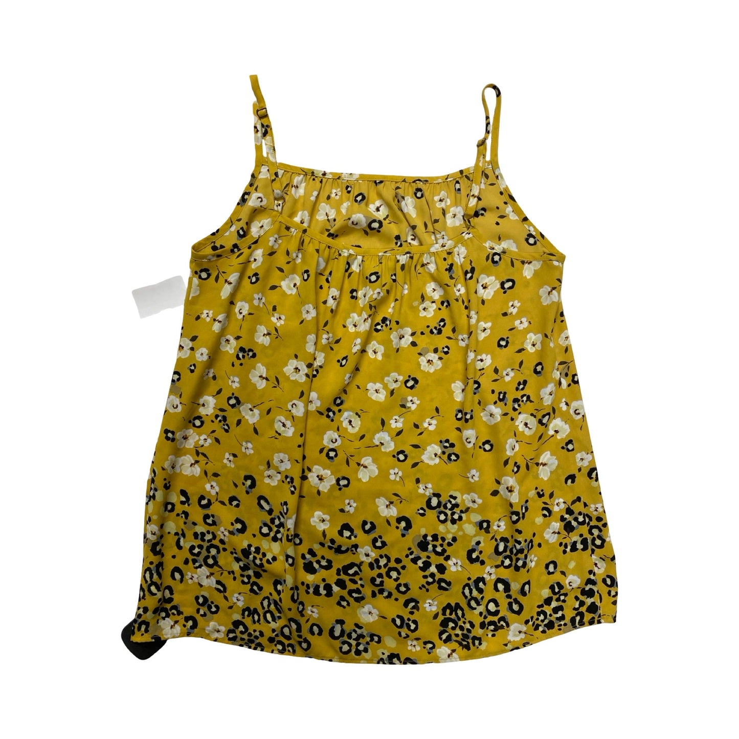 Top Sleeveless By Cabi In Yellow, Size:M