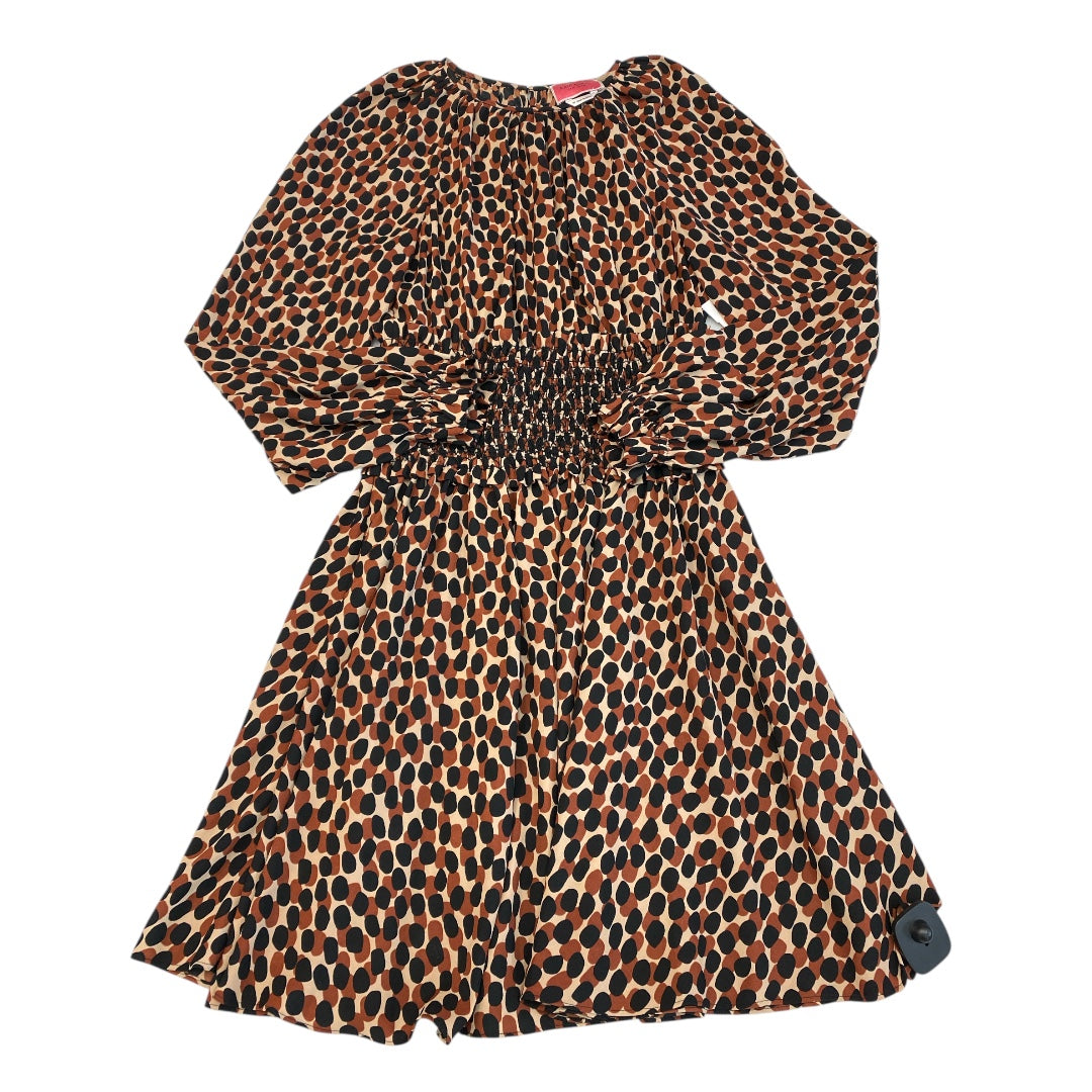 Dress Designer By Kate Spade In Animal Print, Size:M