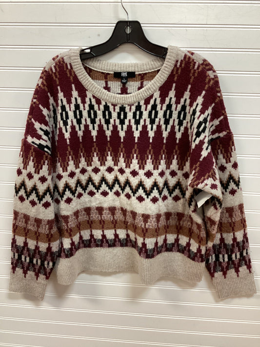 Sweater Cardigan Designer By Frye In Multi, Size:L