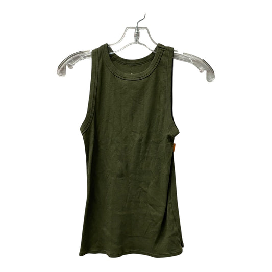 Top Sleeveless By A New Day In Green, Size:M