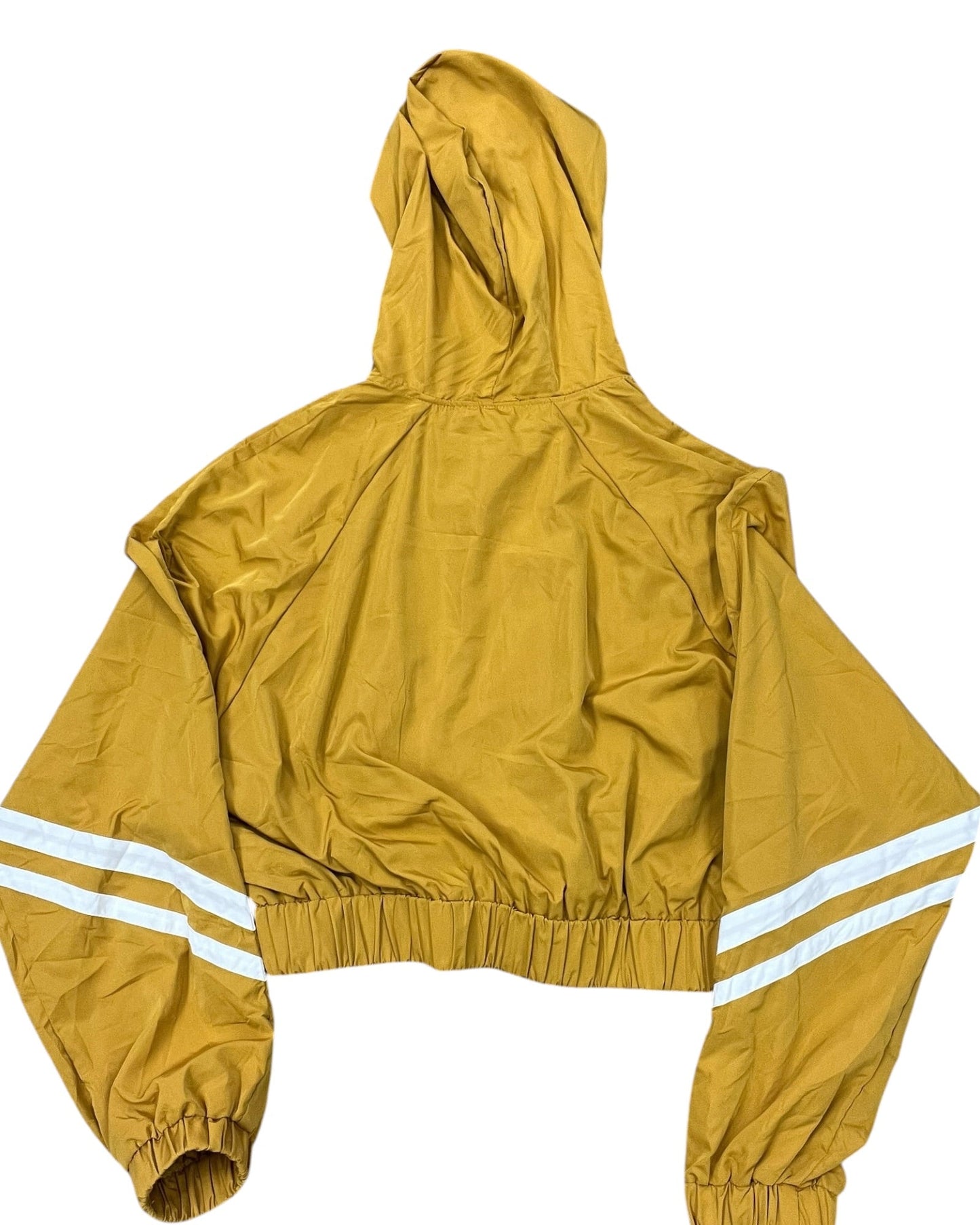 Jacket Windbreaker By Love Tree In Gold, Size:M