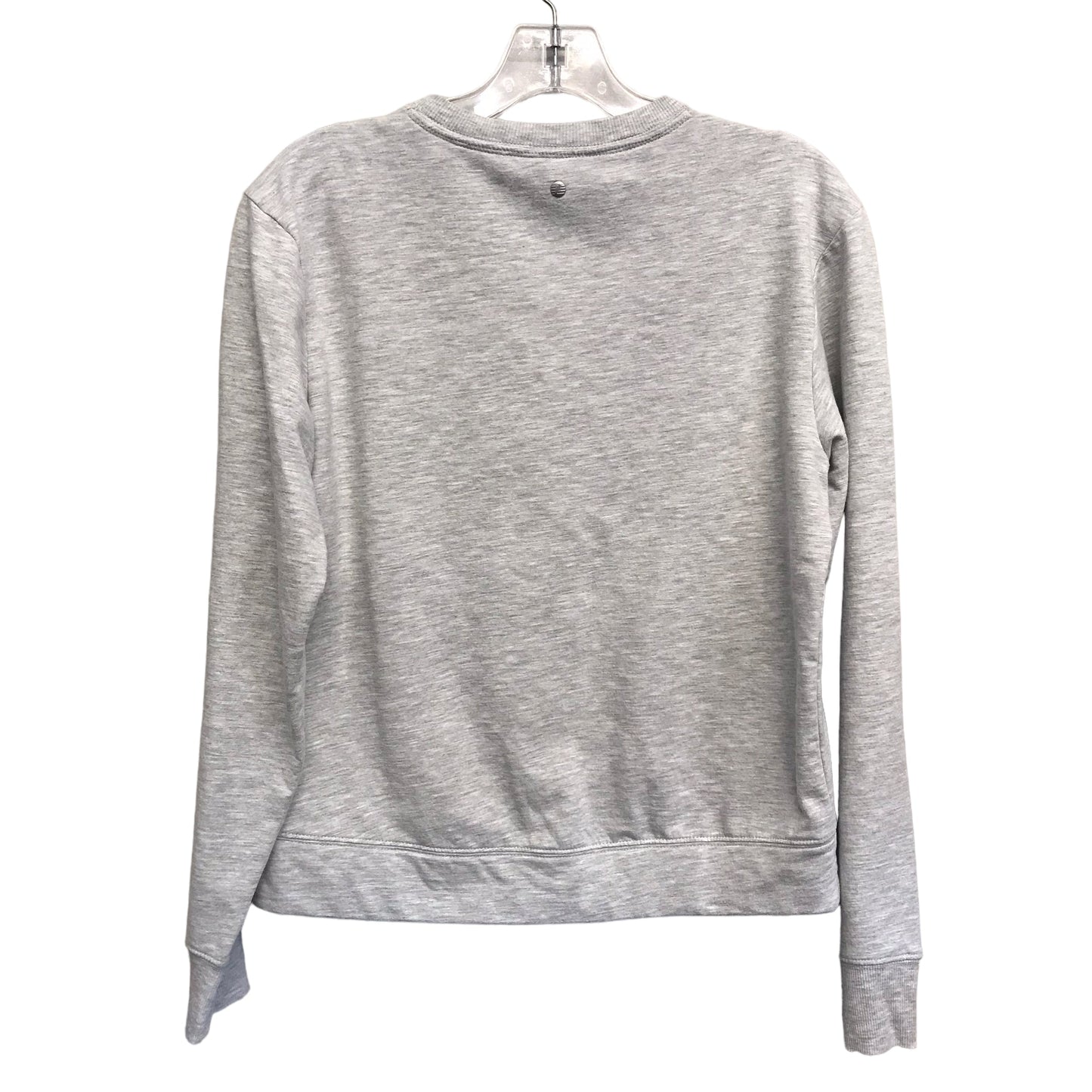 GREY ATHLETIC TOP LS CREWNECK by ZELLA Size:M