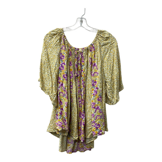 Top Ss By Easel In Yellow, Size:S