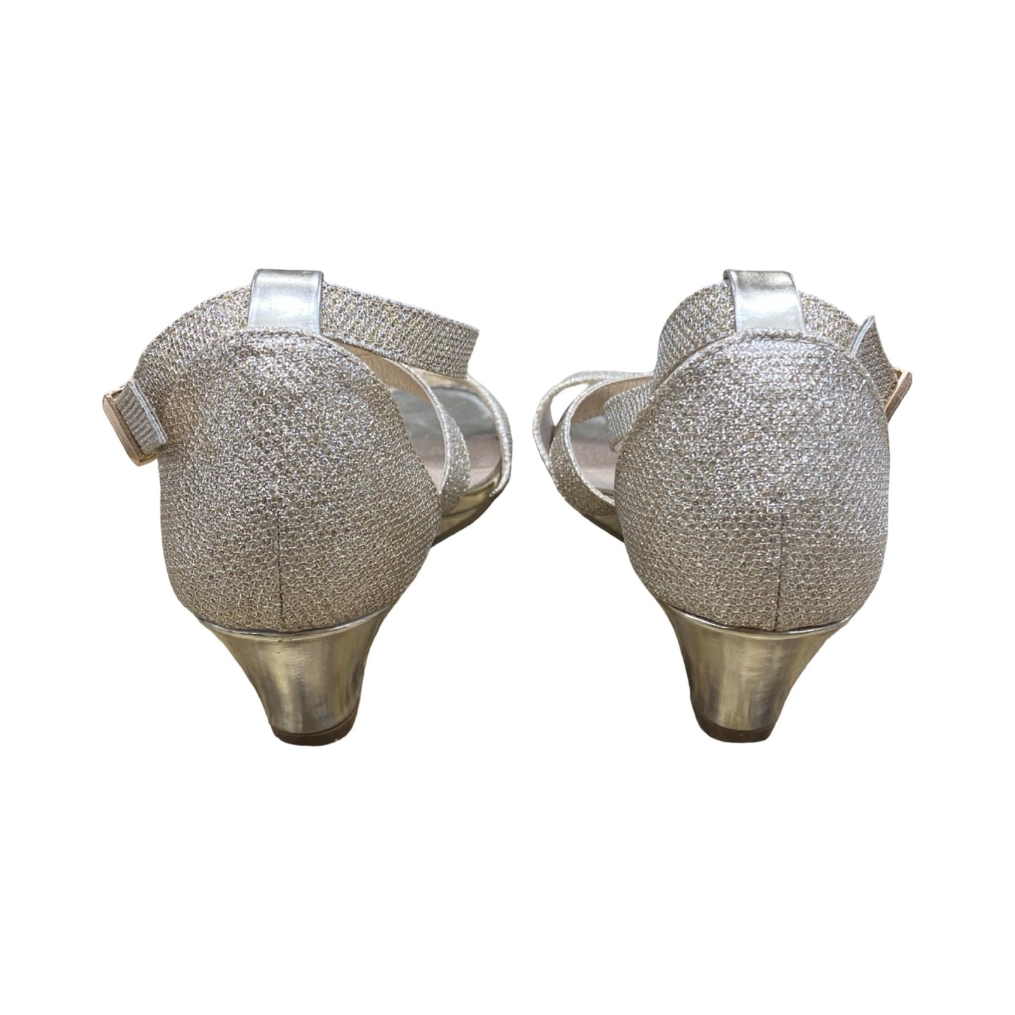 Shoes Heels Wedge By Dream Pairs In Gold, Size:7