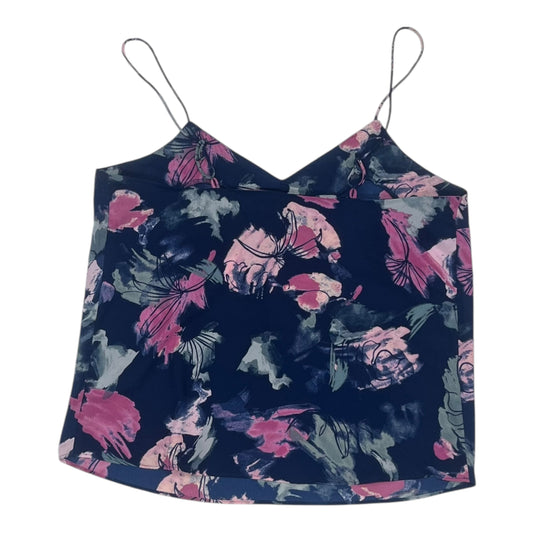 Blouse Sleeveless By Nine West In Blue, Size:M