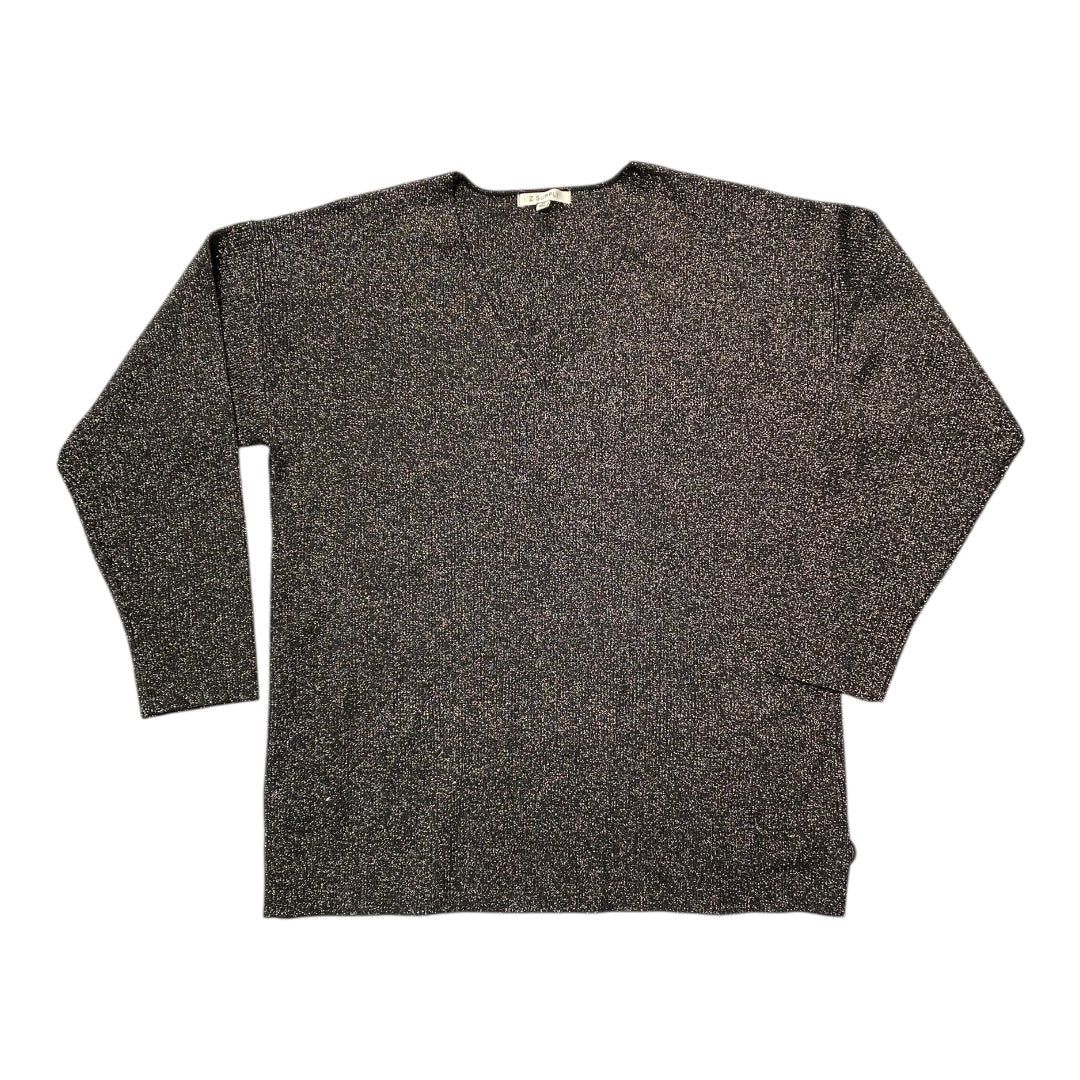 Sweater By Z Supply In Black & Gold, Size:Xs