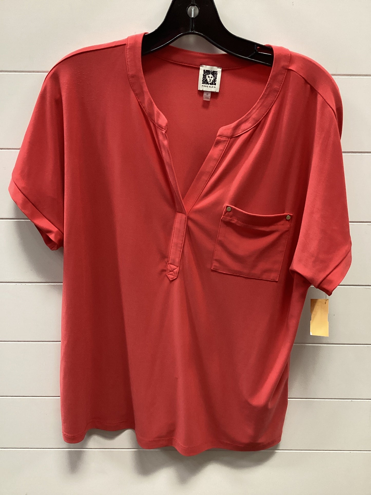 Top Ss By Anne Klein In Orange, Size:M