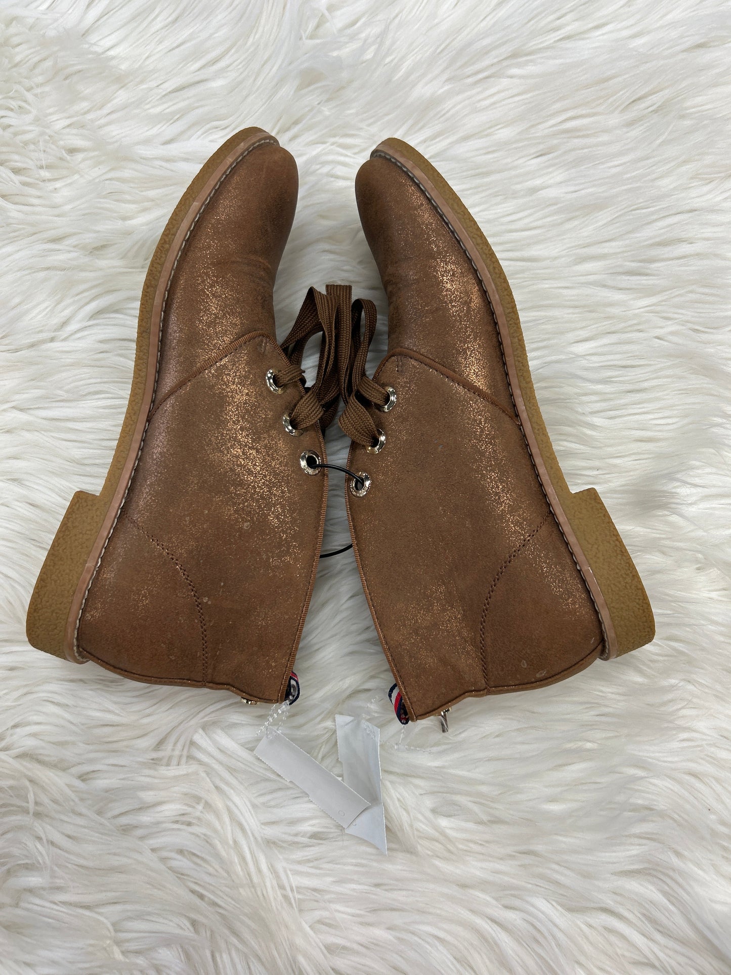 Shoes Flats By Tommy Hilfiger In Brown, Size:9.5