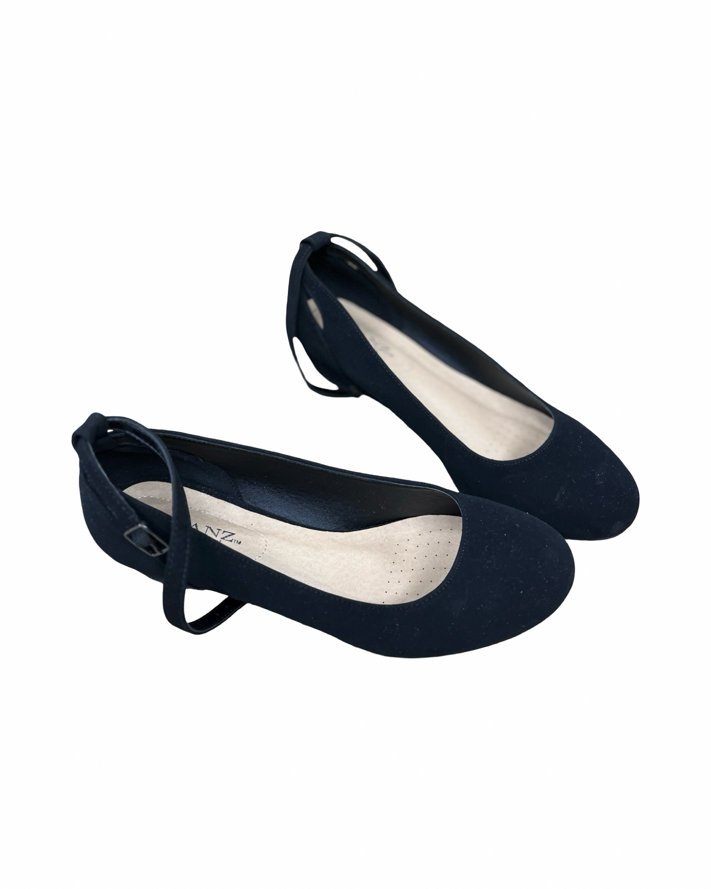 Shoes Heels Kitten By Solanz In Black, Size:7