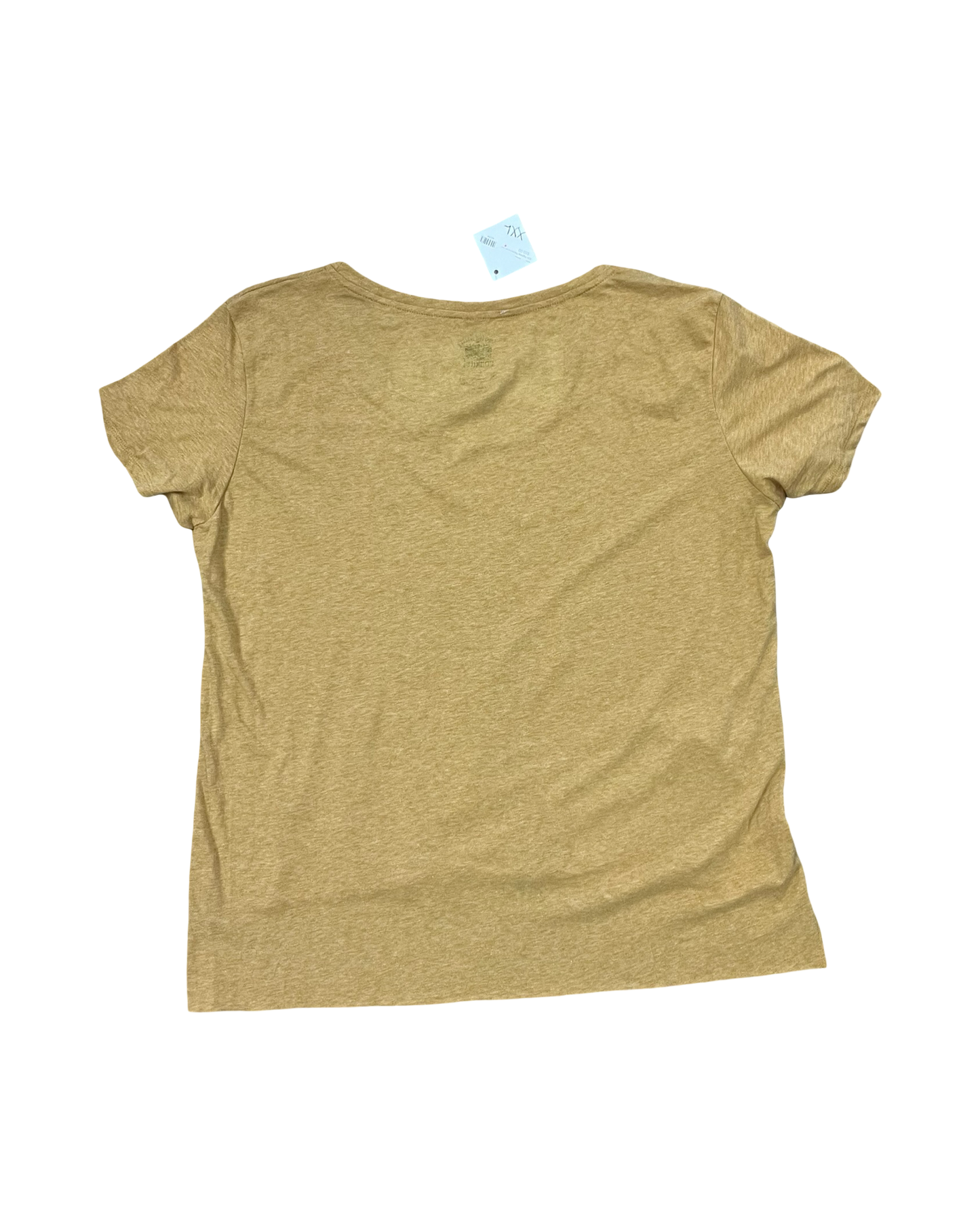 Top Ss By Clothes Mentor In Yellow, Size:1X