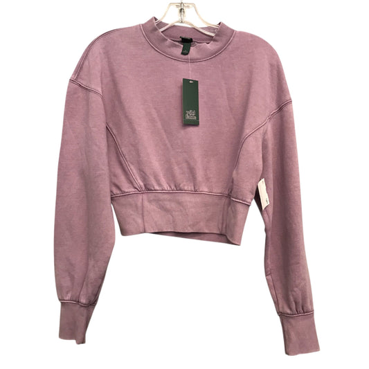 Top Ls Basic By Wild Fable In Purple, Size:Xs