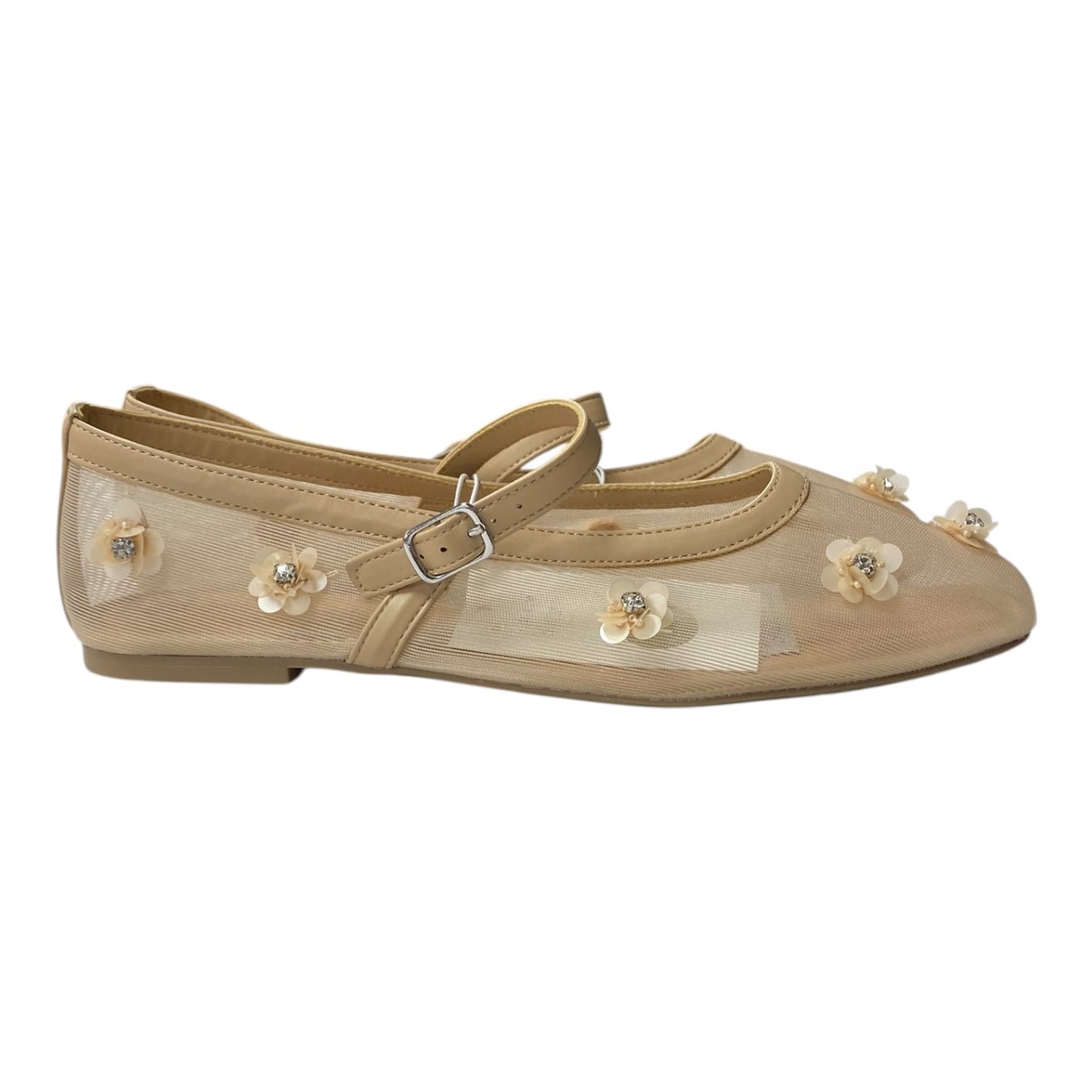 Shoes Flats By A New Day In Tan, Size:11