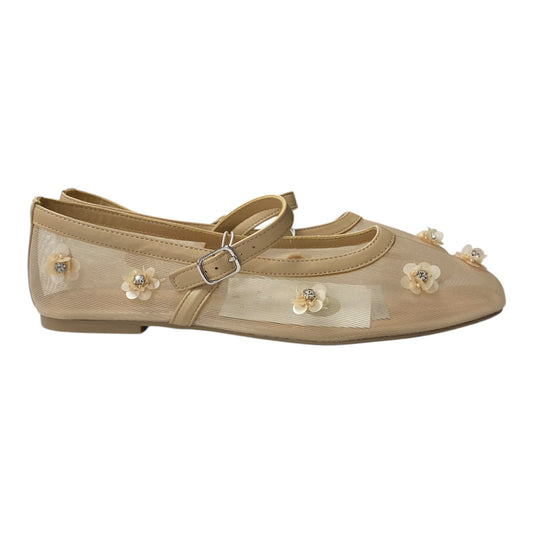 Shoes Flats By A New Day In Tan, Size:11