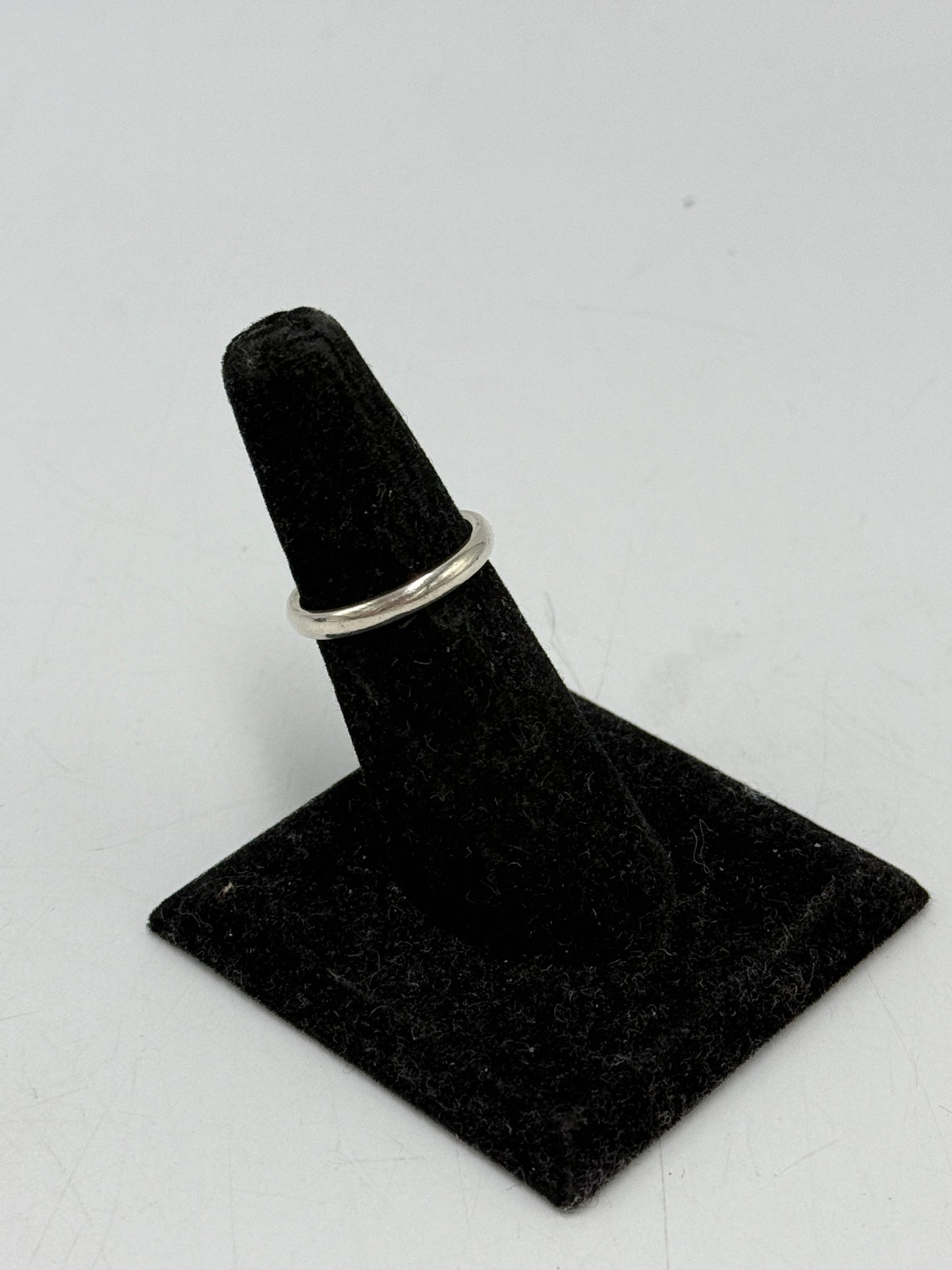 Tiffany & Company Elsa Peretti Sapphire Stacking Band Luxury Ring, Size: 7.5