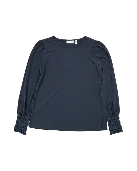 Top Ls By Susan Graver In Black, Size:S