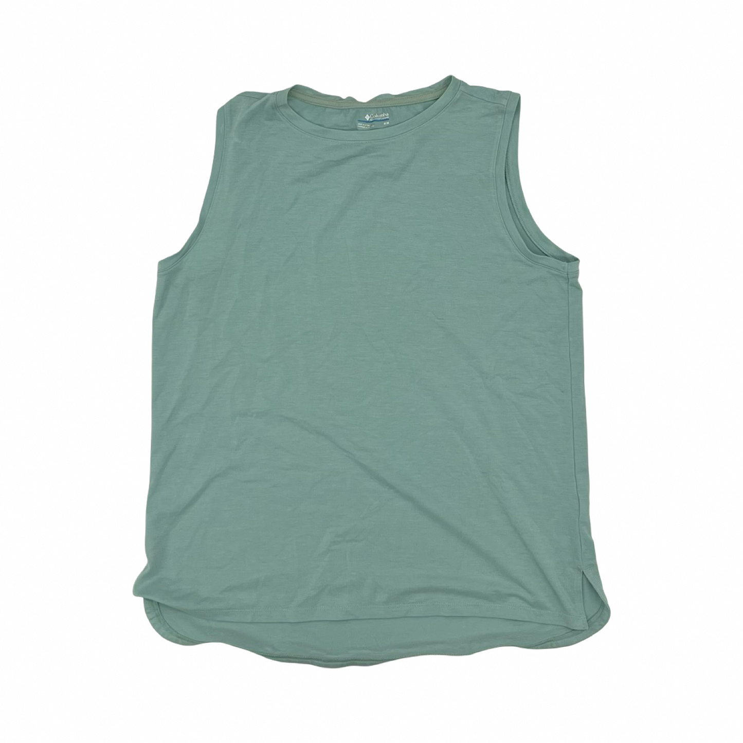 Athletic Tank Top By Columbia In Green, Size:M