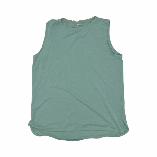Athletic Tank Top By Columbia In Green, Size:M