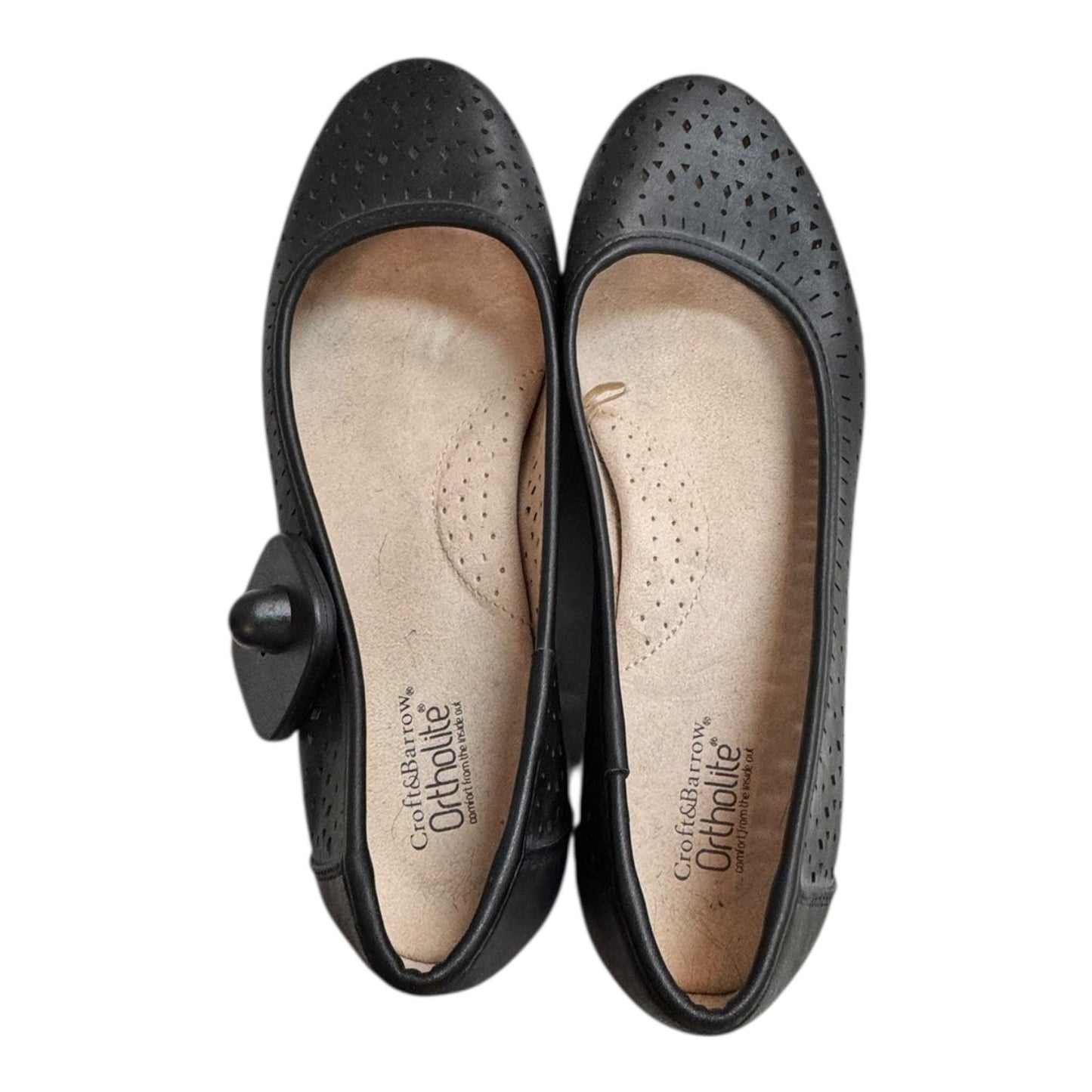 Shoes Flats By Croft And Barrow In Black, Size:7