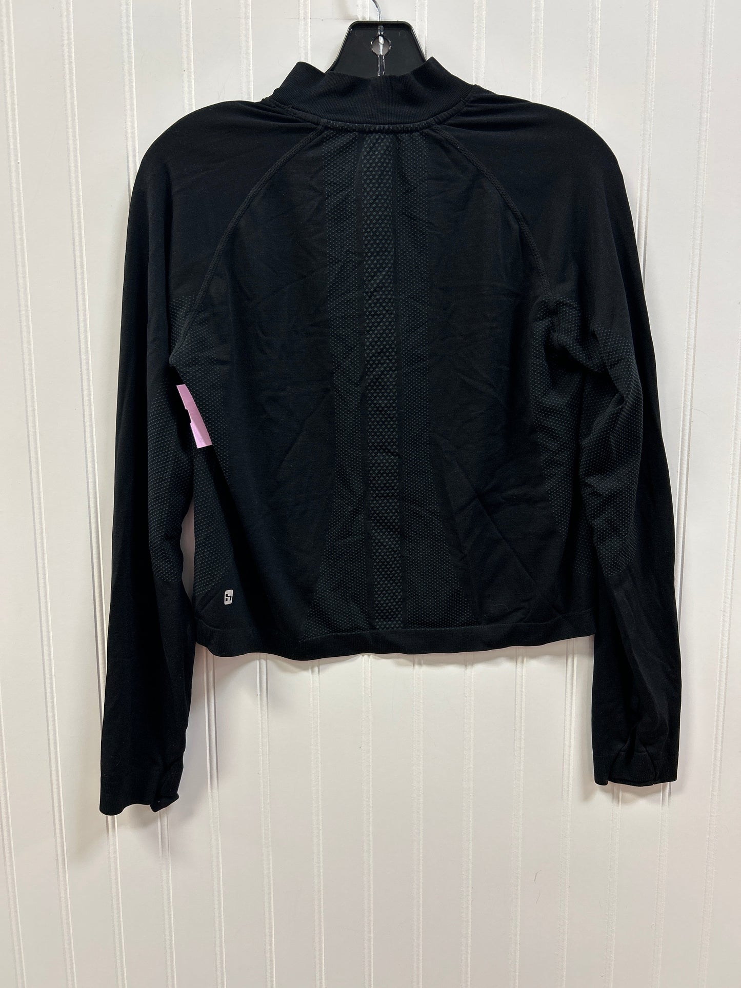 Athletic Top Ls Collar By Under Armour In Black, Size:S