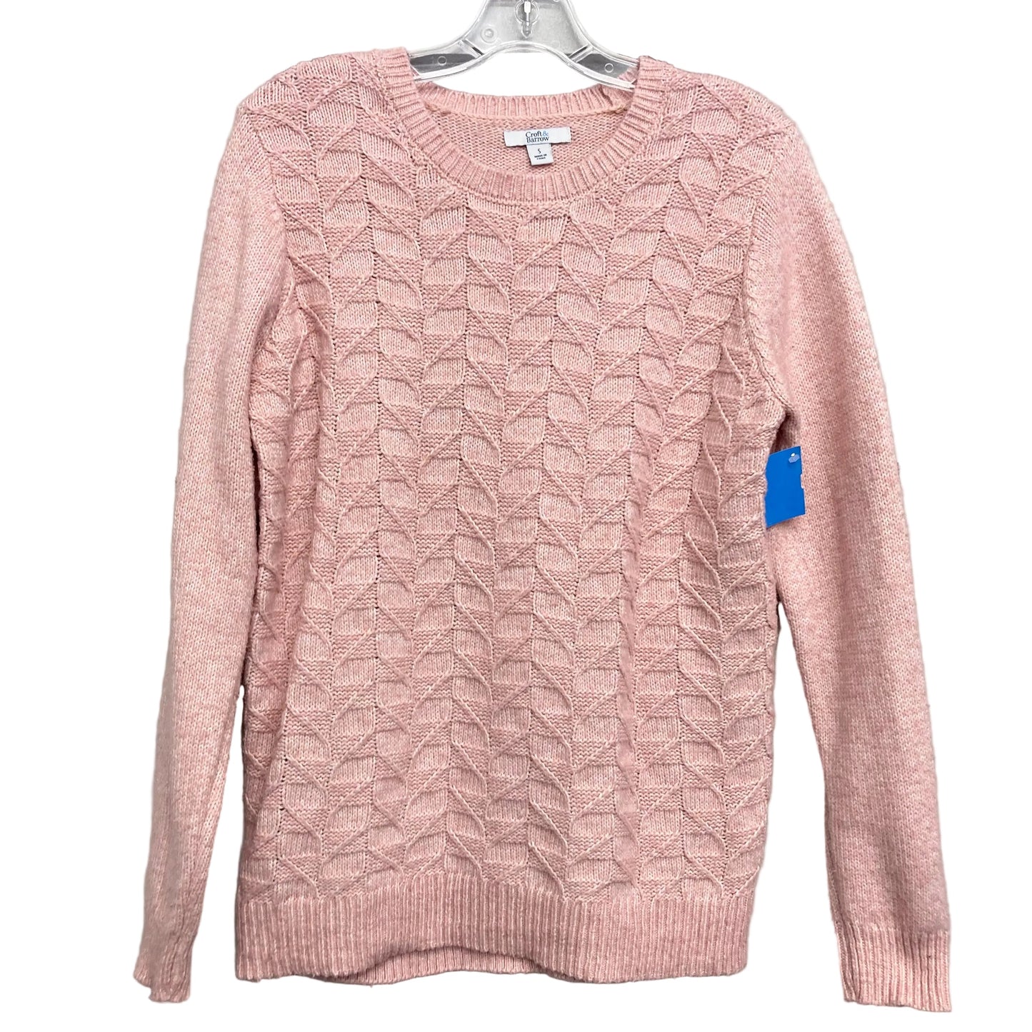 Sweater By Croft And Barrow In Pink, Size:S