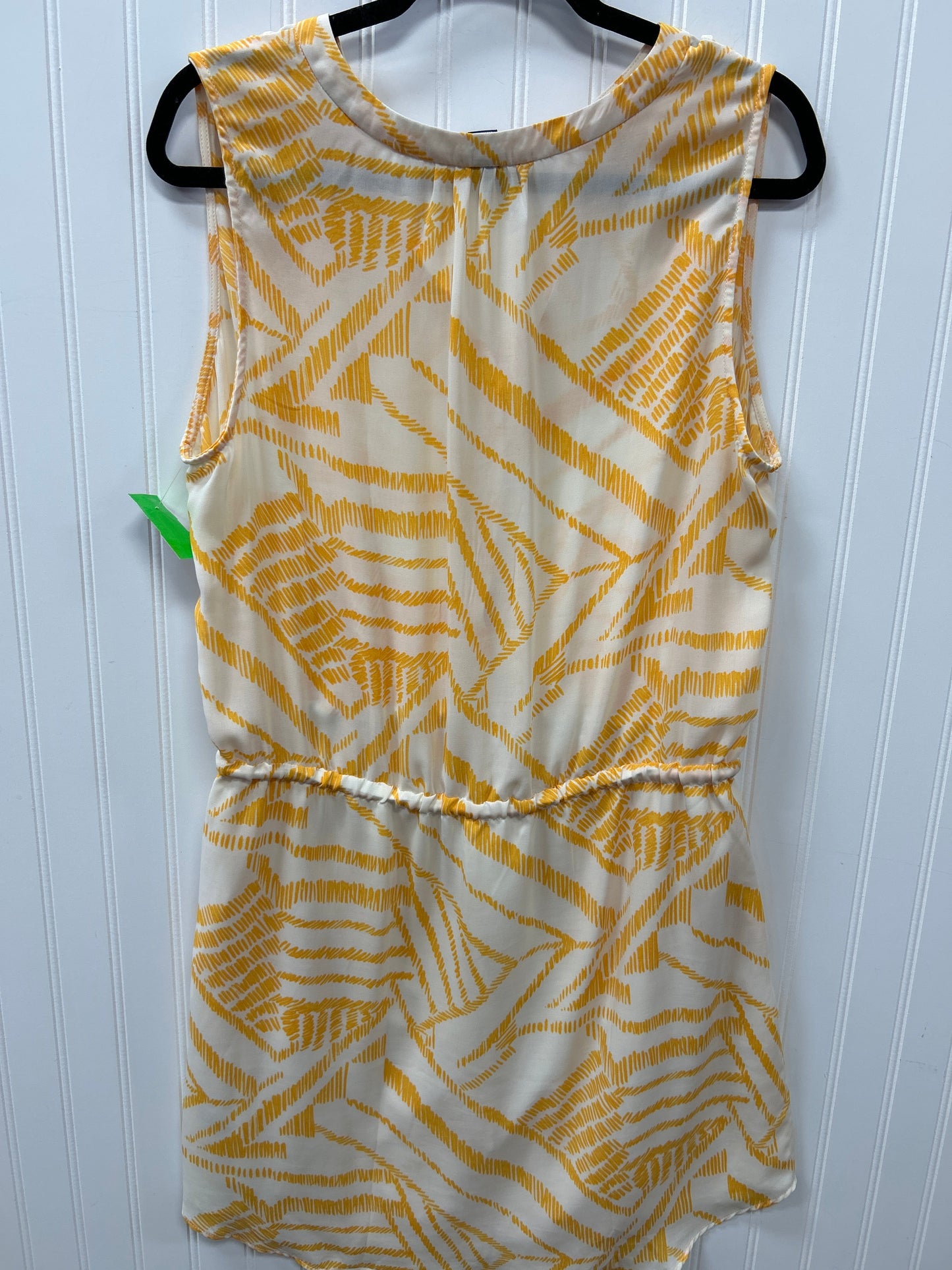 Dress Casual Midi By Gap In Yellow, Size:Xl