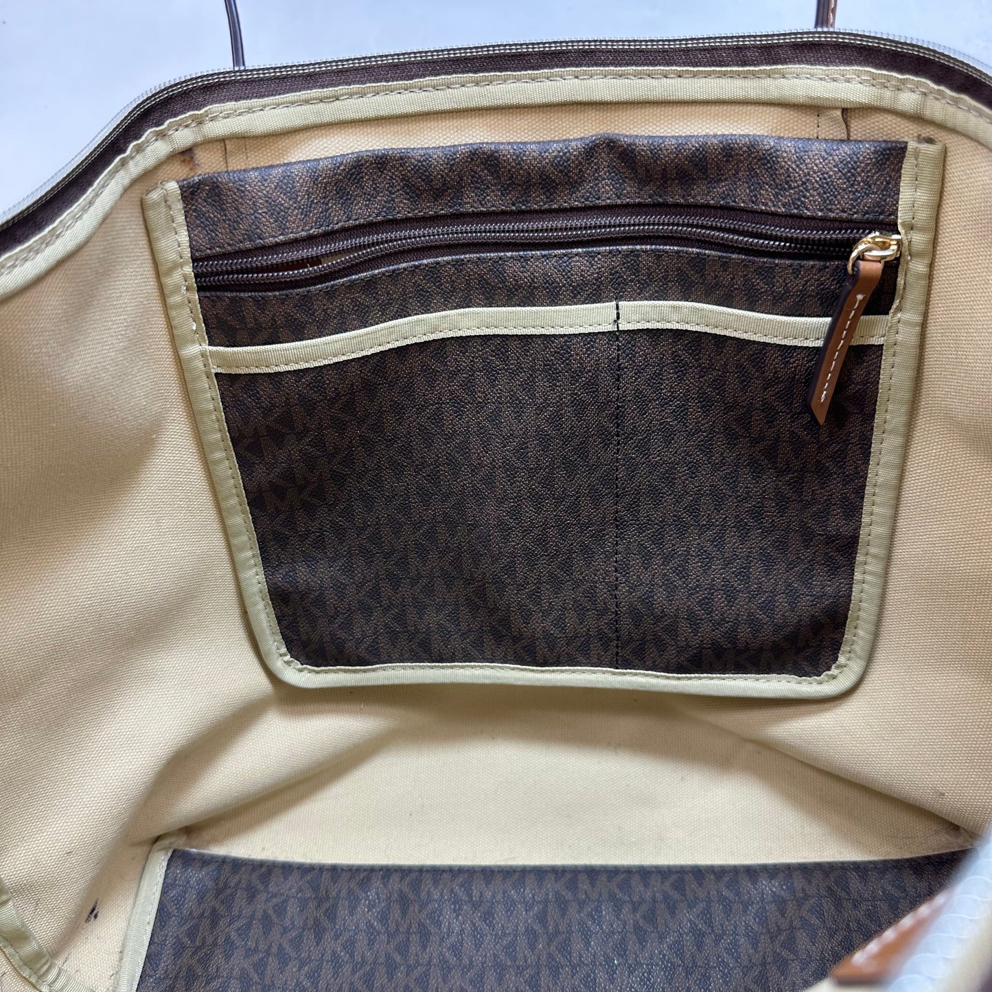 Tote Designer By Michael Kors, Size: Large