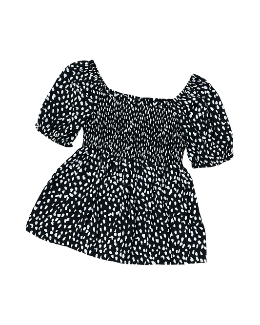 Top Ss By Doe & Rae In Black & White, Size:M