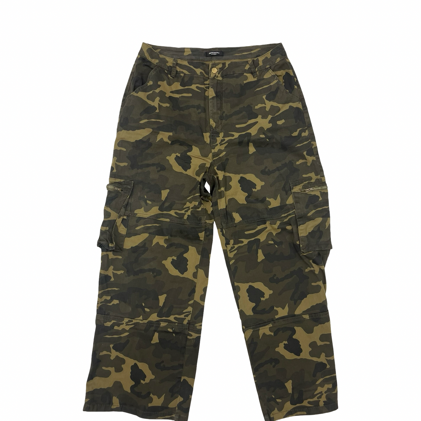 Pants Cargo & Utility By American Bazi In Camouflage Print, Size:1X