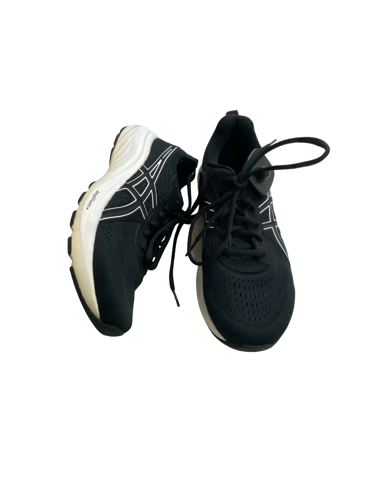 Shoes Athletic By Asics In Black & White, Size:7.5