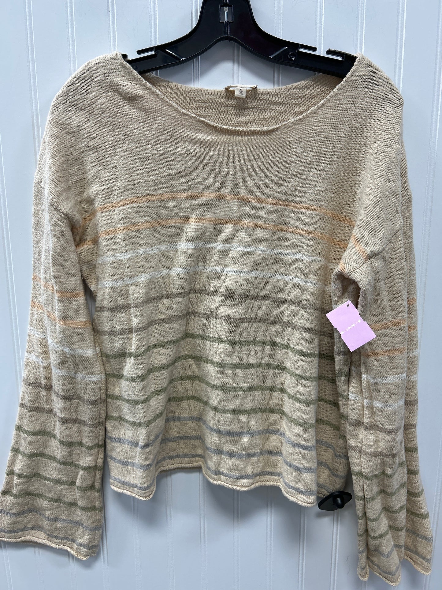 Top Ls By Hem & Thread In Tan, Size:L
